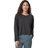 Patagonia Women's Ink Black Long-Sleeve Mainstay Top