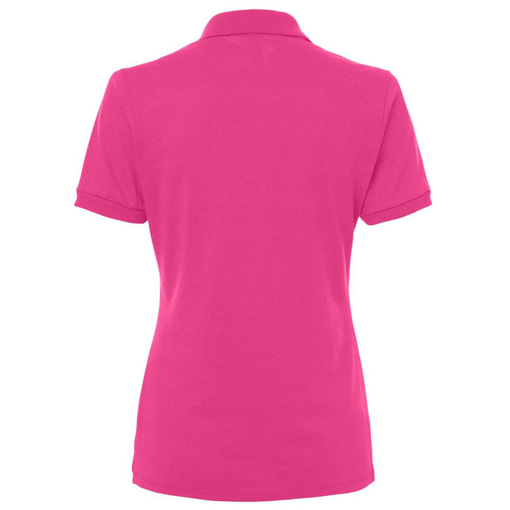 Jerzees Women's Cyber Pink Dri-Power Polo