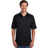 Jerzees Men's Black Dri-Power Polo