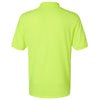 Jerzees Men's Safety Green Dri-Power Polo