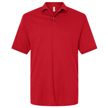 Jerzees Men's True Red Dri-Power Polo