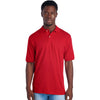 Jerzees Men's True Red Dri-Power Polo