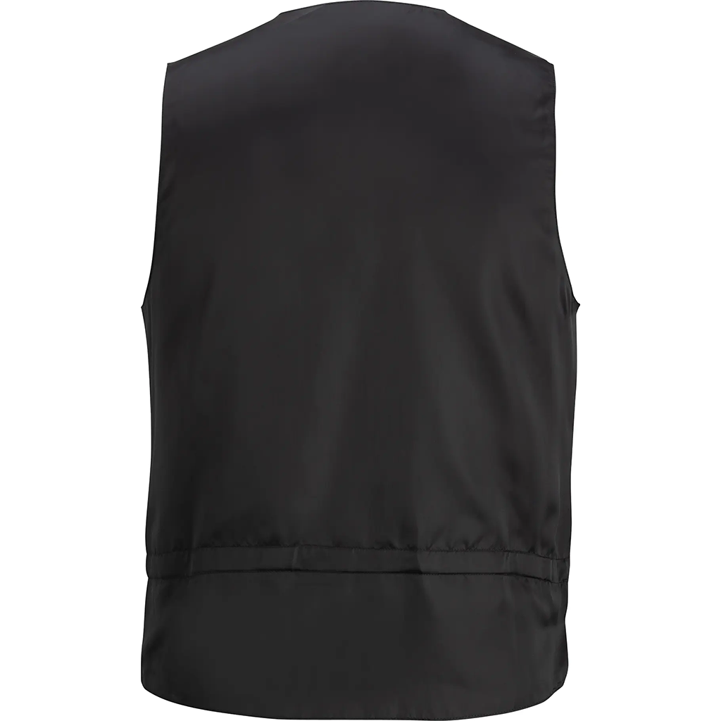 Edwards Men's Black Brocade Vest