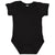 Rabbit Skins Black Infant Fine Jersey Bodysuit