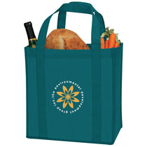 48-Hour Good Value Teal Grocery Tote