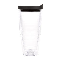 48-Hour Tervis Clear Tumbler with Black Lid Classic Tumbler 24 oz. - Printed