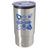 Koozie Silver Slim Triple Vacuum Tumbler - 15 oz