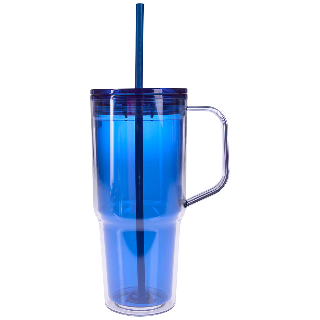 Good Value Blue Clair Recycled Acrylic Travel Tumbler - 30 oz.