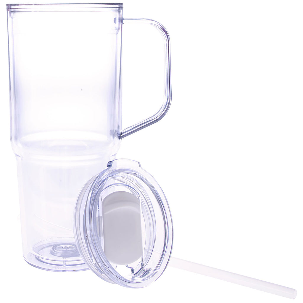 Good Value Clear Clair Recycled Acrylic Travel Tumbler - 30 oz.