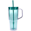 Good Value Teal Clair Recycled Acrylic Travel Tumbler - 30 oz.