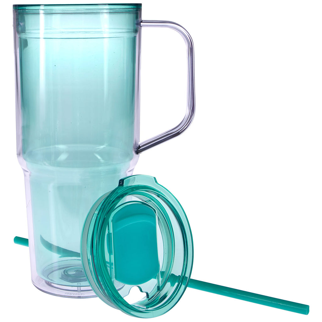 Good Value Teal Clair Recycled Acrylic Travel Tumbler - 30 oz.