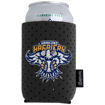 Koozie Black Recycled Perforated Collapsible Can Cooler