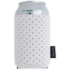 Koozie White Recycled Perforated Collapsible Can Cooler