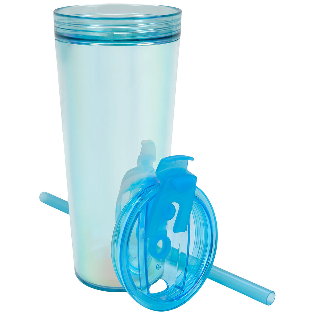 Koozie Group Light Blue Glam Recycled Tumbler - 24 oz.