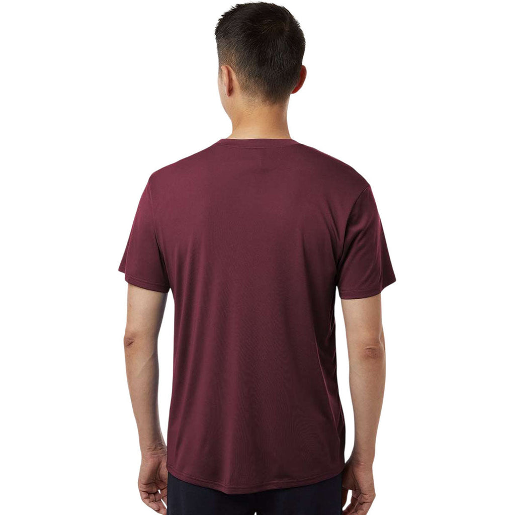 AllPro Men's Maroon Pro-Lock Performance T-Shirt