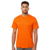 AllPro Men's Neon Orange Pro-Lock Performance T-Shirt