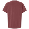 Bella + Canvas Unisex Washed Maroon Heavyweight Garment-Dyed Tee