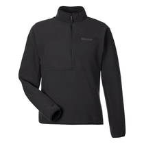 Marmot Men's Black Rocklin Half-Zip Jacket