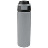 Hit Grey with Black 24 Oz. Pop Sip Recycled Stainless Steel Bottle