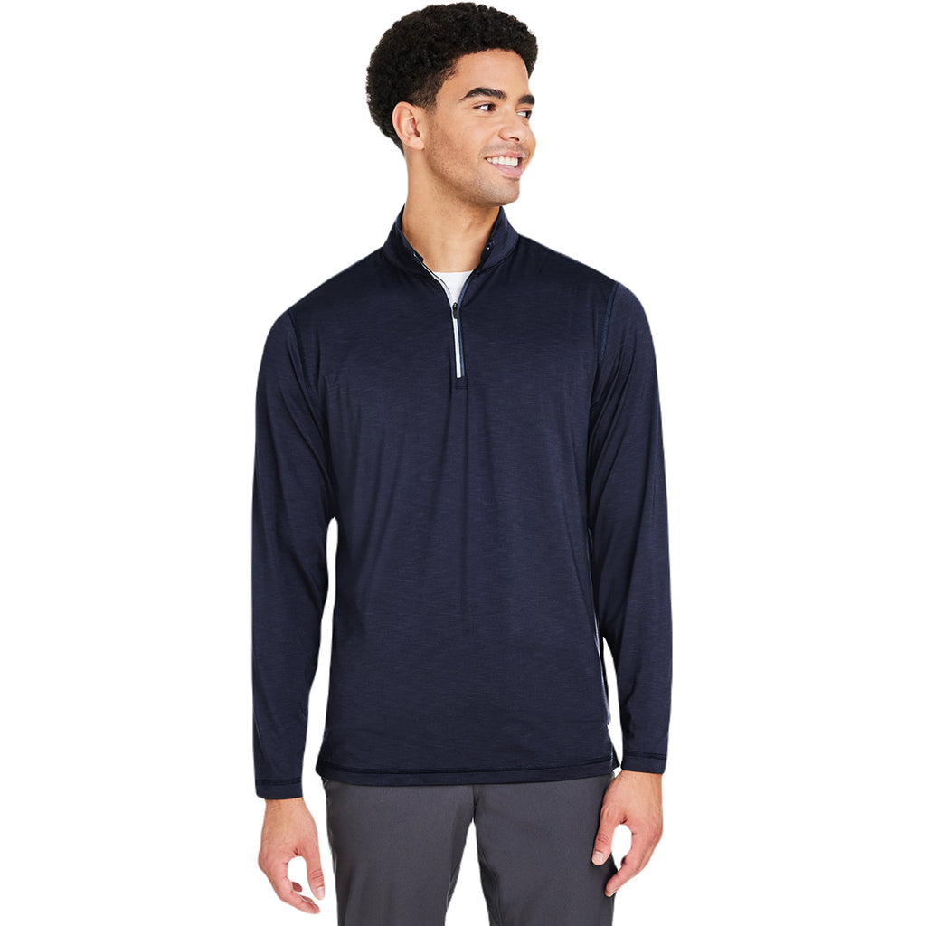 Puma Golf Men's Navy Blazer You-V Quarter-Zip