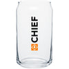 ETS Clear 16 oz. Glass Soda Can
