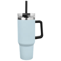 Hit Light Blue Full Color Intrepid 40 Oz. Stainless Steel Tumbler