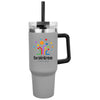 Hit Grey Full Color Intrepid 40 Oz. Stainless Steel Tumbler