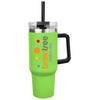 Hit Lime Green Full Color Intrepid 40 Oz. Stainless Steel Tumbler