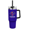 Hit Purple Full Color Intrepid 40 Oz. Stainless Steel Tumbler