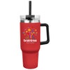 Hit Red Full Color Intrepid 40 Oz. Stainless Steel Tumbler