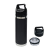 Hit Black 18 oz. Davenport Stainless Steel Bottle