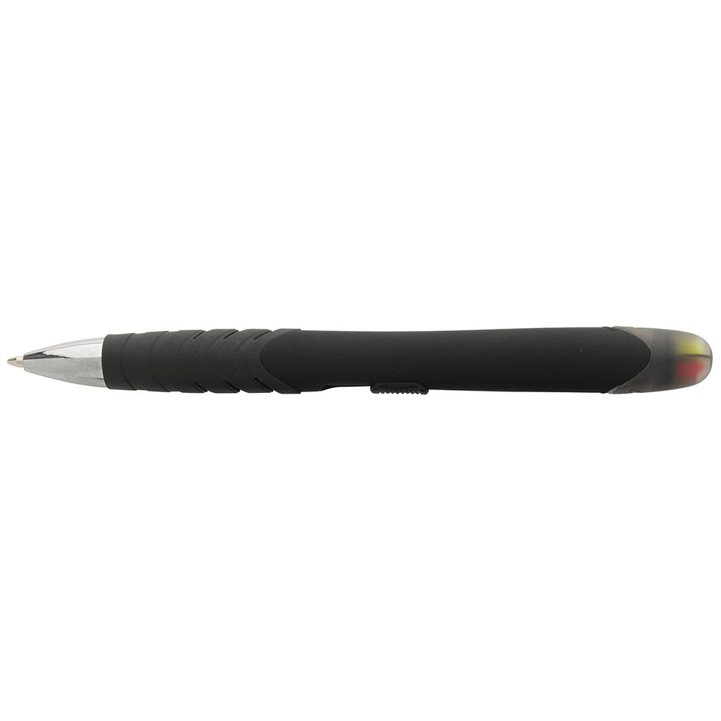 Souvenir Black Soft-Touch Jalan Highlighter Pen Combo