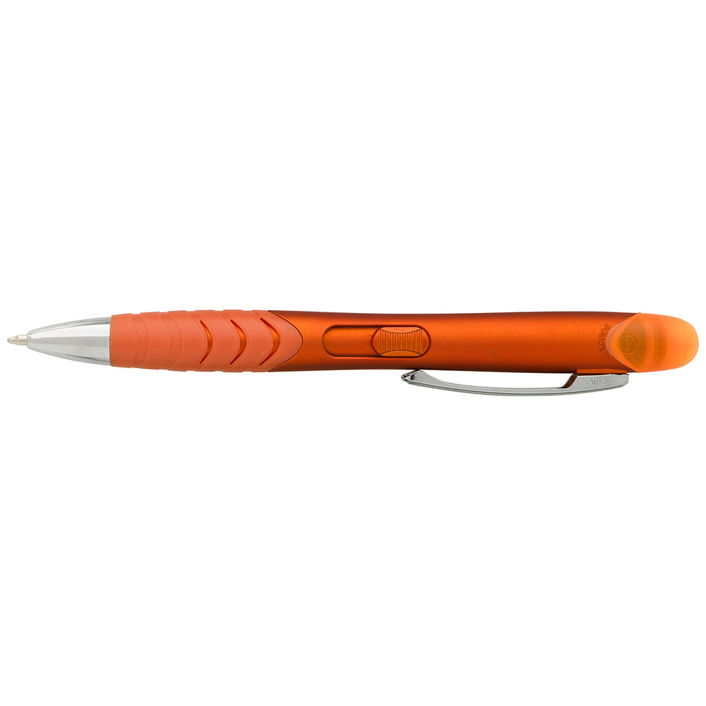 Souvenir Orange Soft-Touch Jalan Highlighter Pen Combo