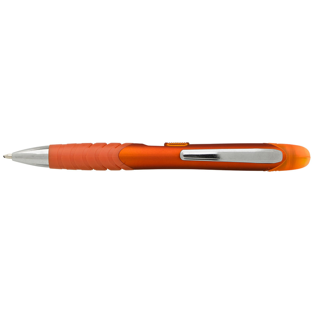 Souvenir Orange Soft-Touch Jalan Highlighter Pen Combo