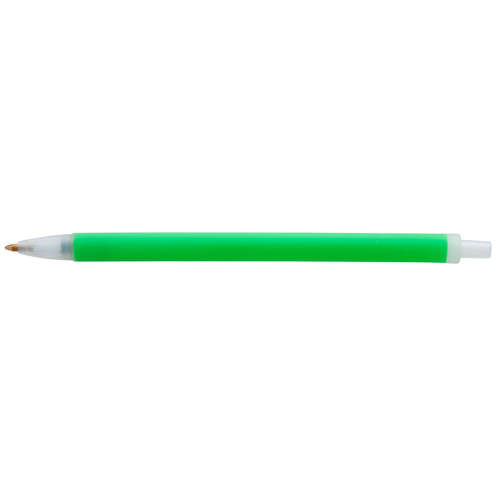 Good Value Neon Green with Black Ink Contender Party Pen