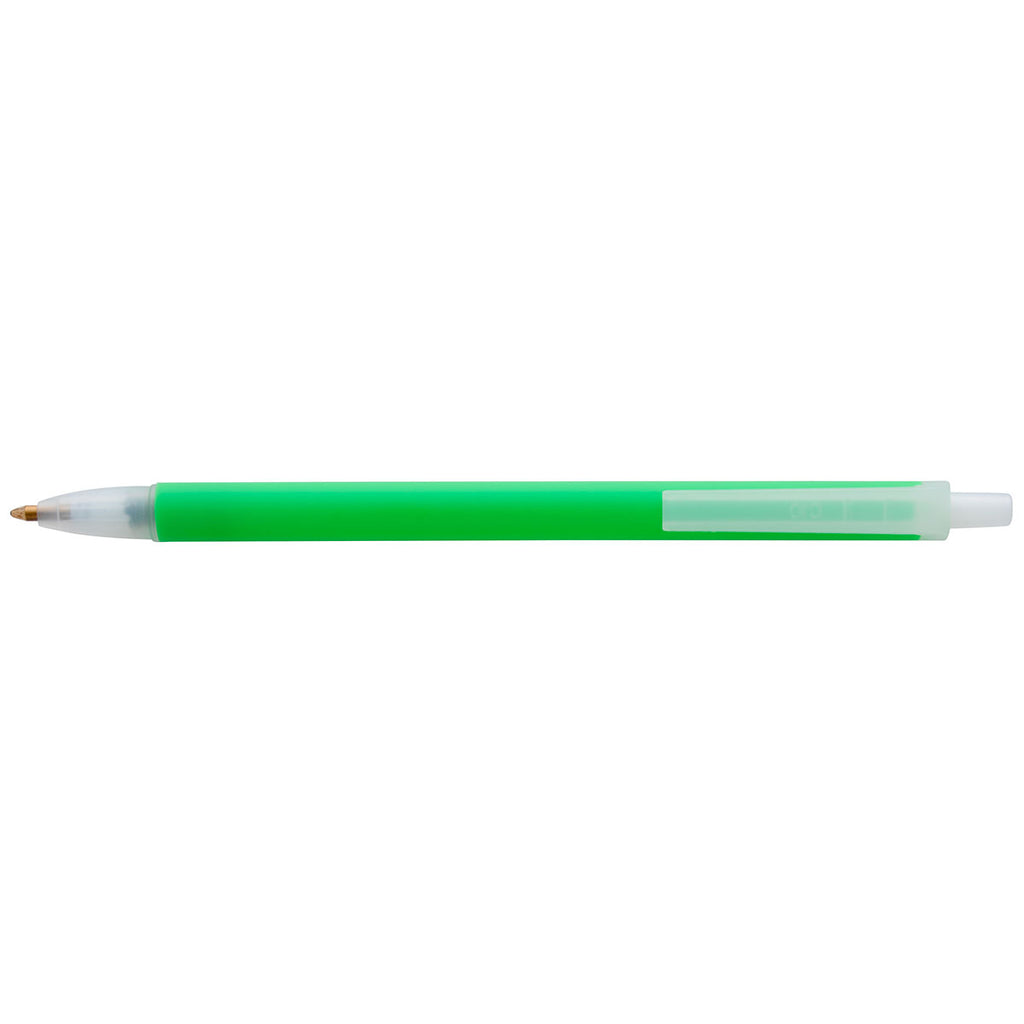 Good Value Neon Green with Black Ink Contender Party Pen