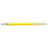 Good Value Neon Yellow with Blue Ink Contender Party Pen