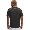 Under Armour Men's Black/White Tech Vent Team Short Sleeve