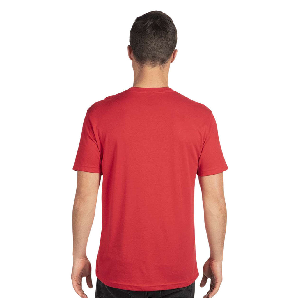 Next Level Unisex Red Triblend T-Shirt