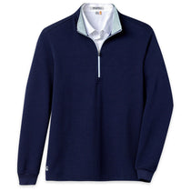 Straight Down Men's Indigo Optic Quarter Zip