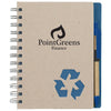 Hit Natural/Blue Eco-Inspired Spiral Notebook & Pen