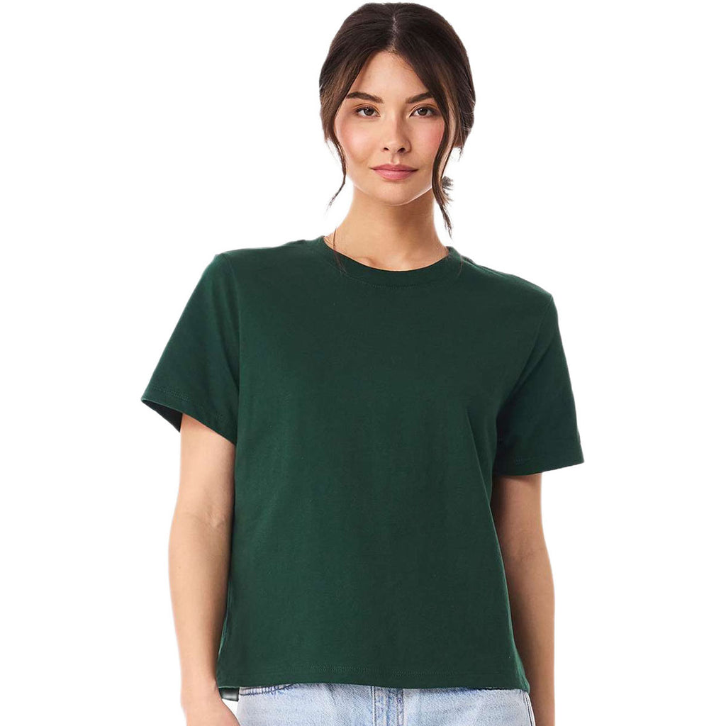Bella + Canvas Women's Forest 6 oz Heavyweight Tee