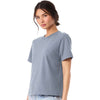 Bella + Canvas Women's Vintage Denim 6 oz Heavyweight Tee