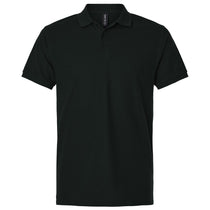 AllPro Men's Black Pique Polo