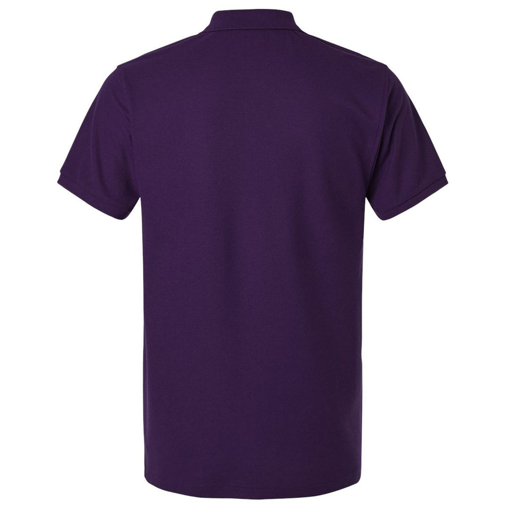 AllPro Men's Purple Pique Polo