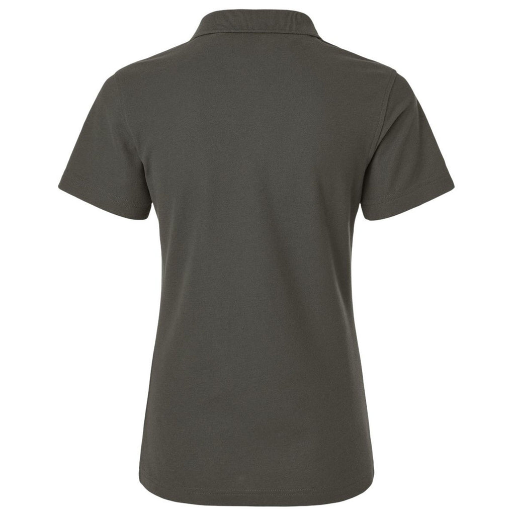 AllPro Women's Charcoal Pique Polo