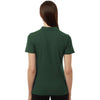 AllPro Women's Forest Green Pique Polo