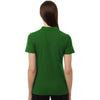 AllPro Women's Olive Green Pique Polo