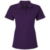 AllPro Women's Purple Pique Polo