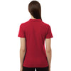 AllPro Women's Red Pique Polo